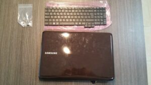 cambio conector portatil laptop dc jack teclado samsung r540-0