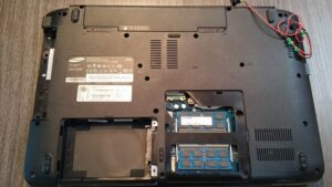 cambio conector portatil laptop dc jack teclado samsung r540-1
